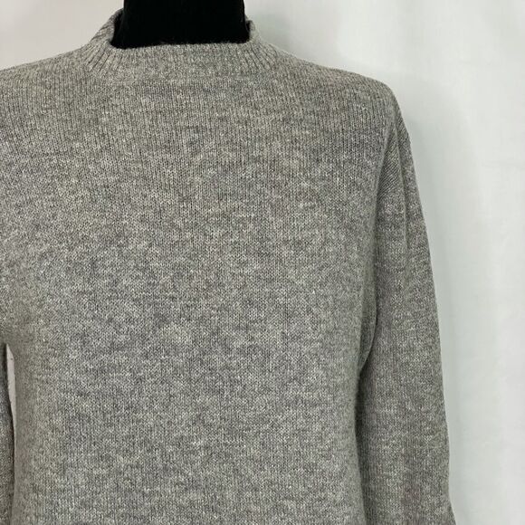 London Fog Gray Crew Neck Knit Sweater - Men’s L - Picture 4 of 6
